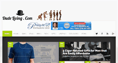 Desktop Screenshot of dudeliving.com